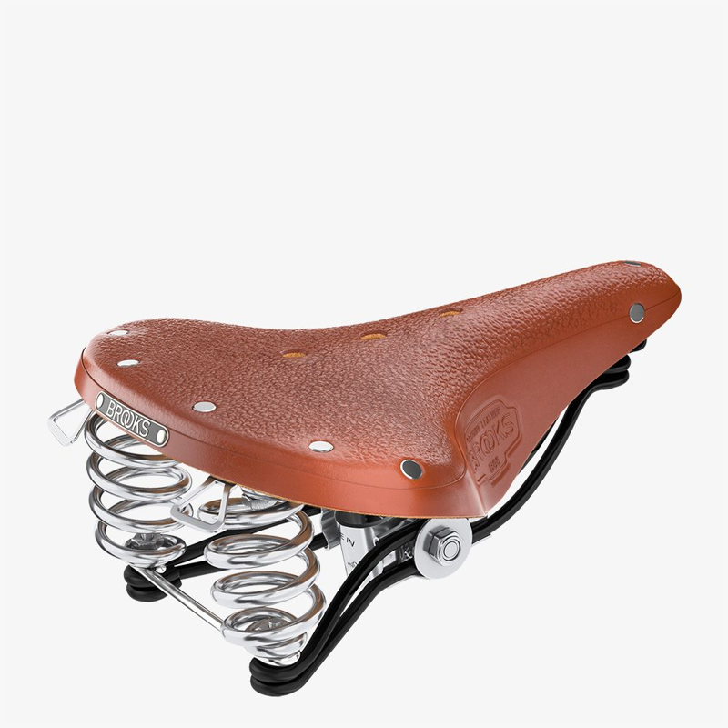 Brooks B66 Saddle in Honey-2